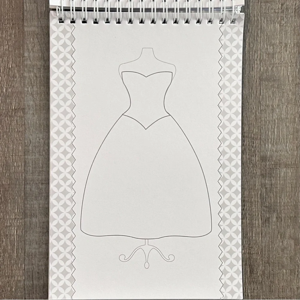 💞 New “Fashion Sketches” Design Sketch Book